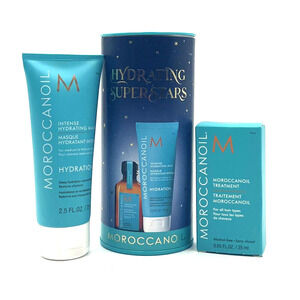 Moroccanoil Hydrating Superstars Oil Treatment 0.85 oz & Intense Mask 2.5 oz Duo